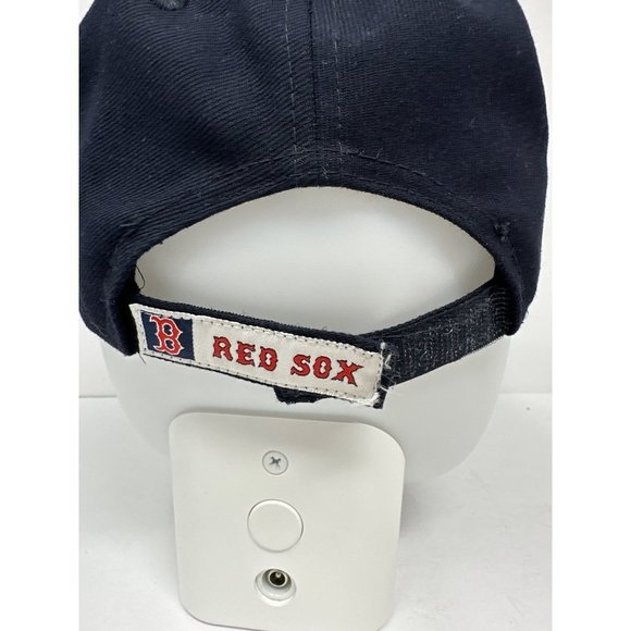 New Era Youth Mens 59FIFTY Boston Red Sox Navy Blue Red Polyester - Picture 4 of 9